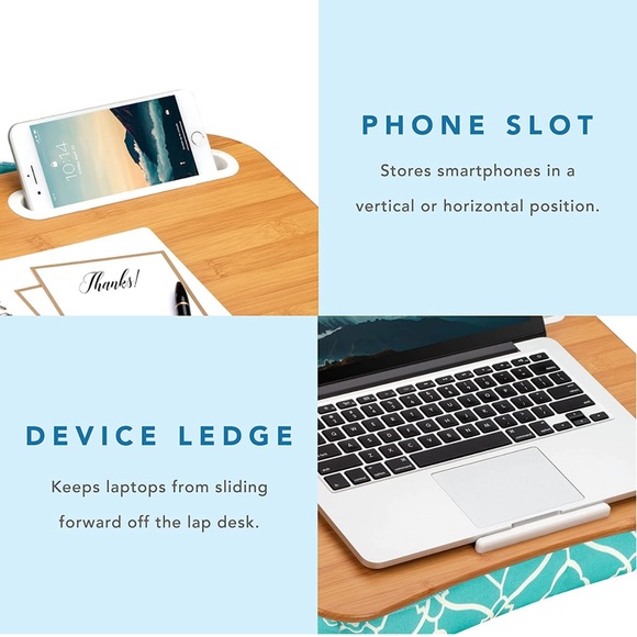 Portable Lap Desk with Pillow Cushion - Picture 4 of 6